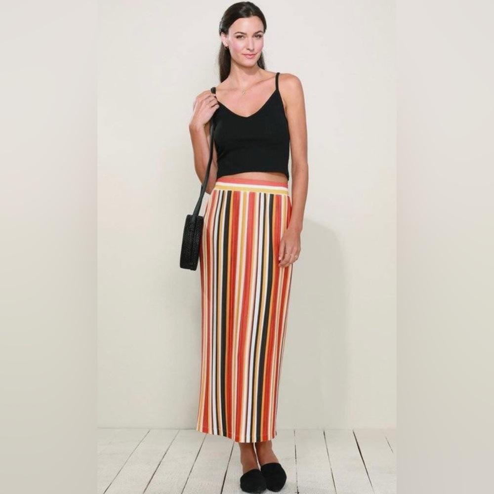 Zara stripe maxi